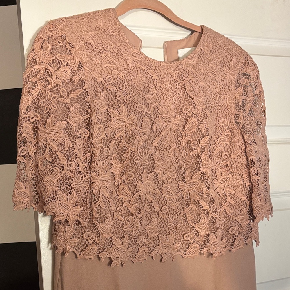 LK Bennett Blush Lace Dress